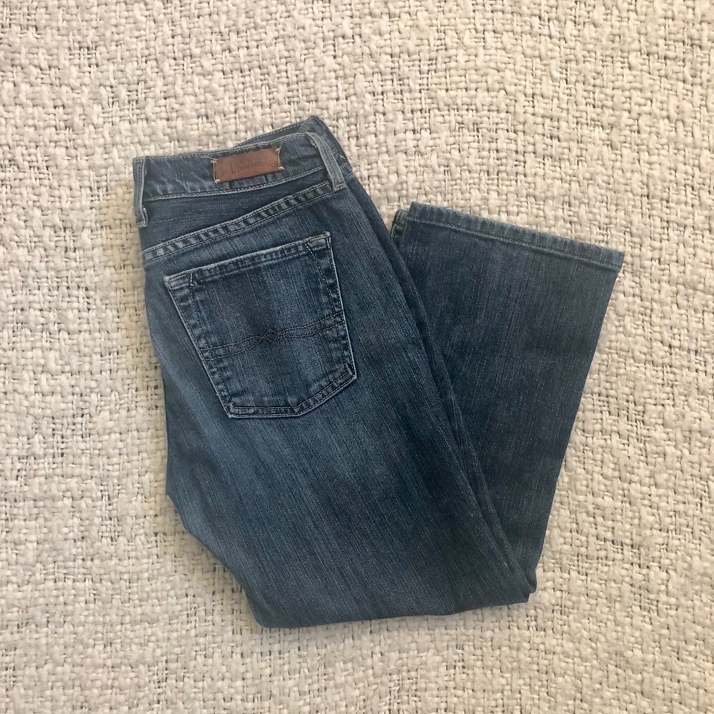Lucky Brand Dungarees Capri Jeans